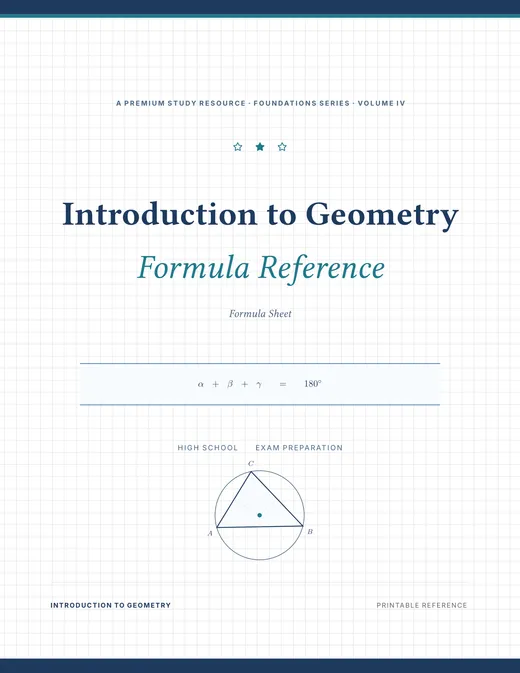 Introduction to Geometry — Complete Study Bundle, sample page 4